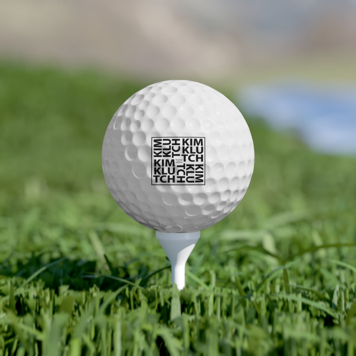 Kim Klutch Golf Balls, 6pcs