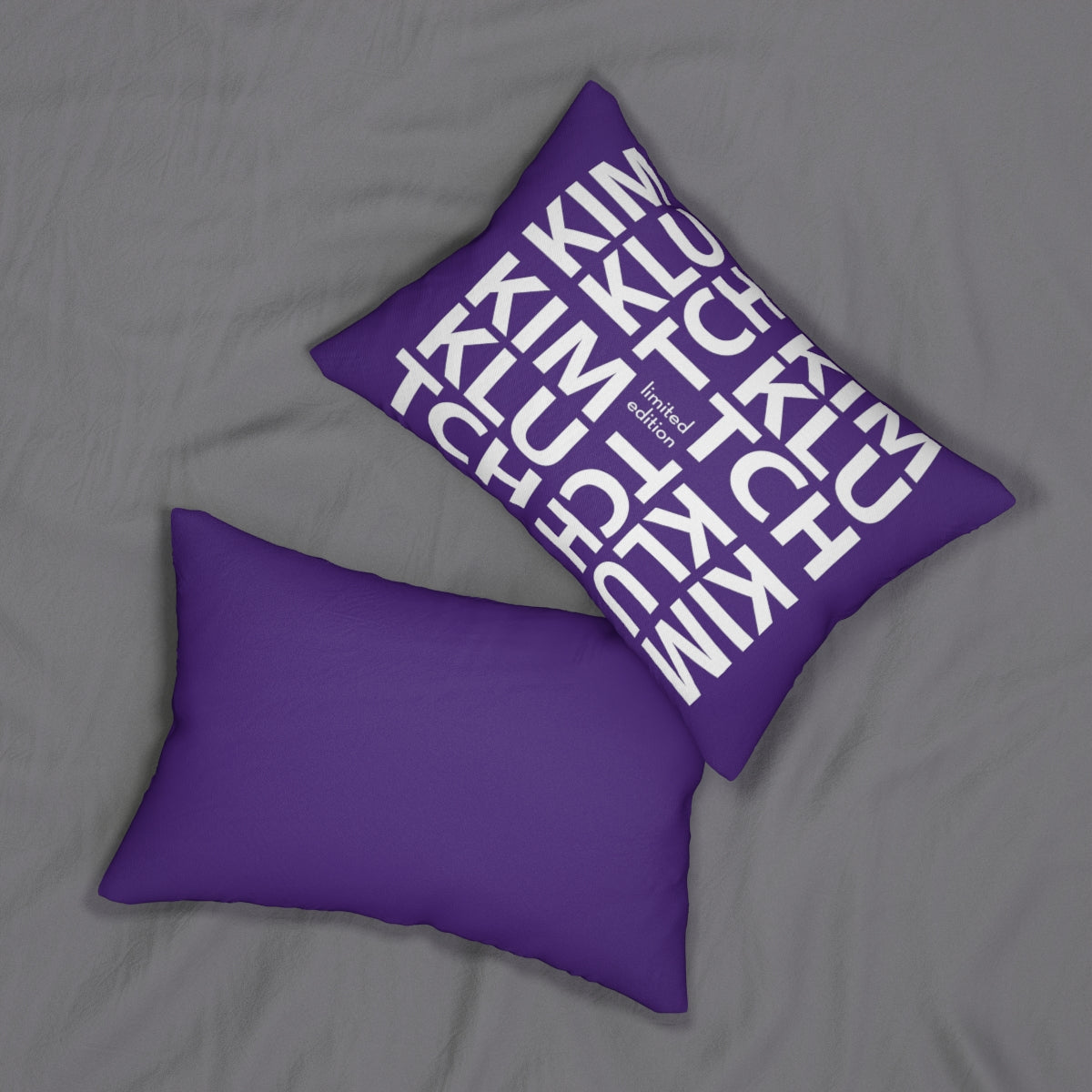 Kim Klutch Spun Polyester Lumbar Pillow