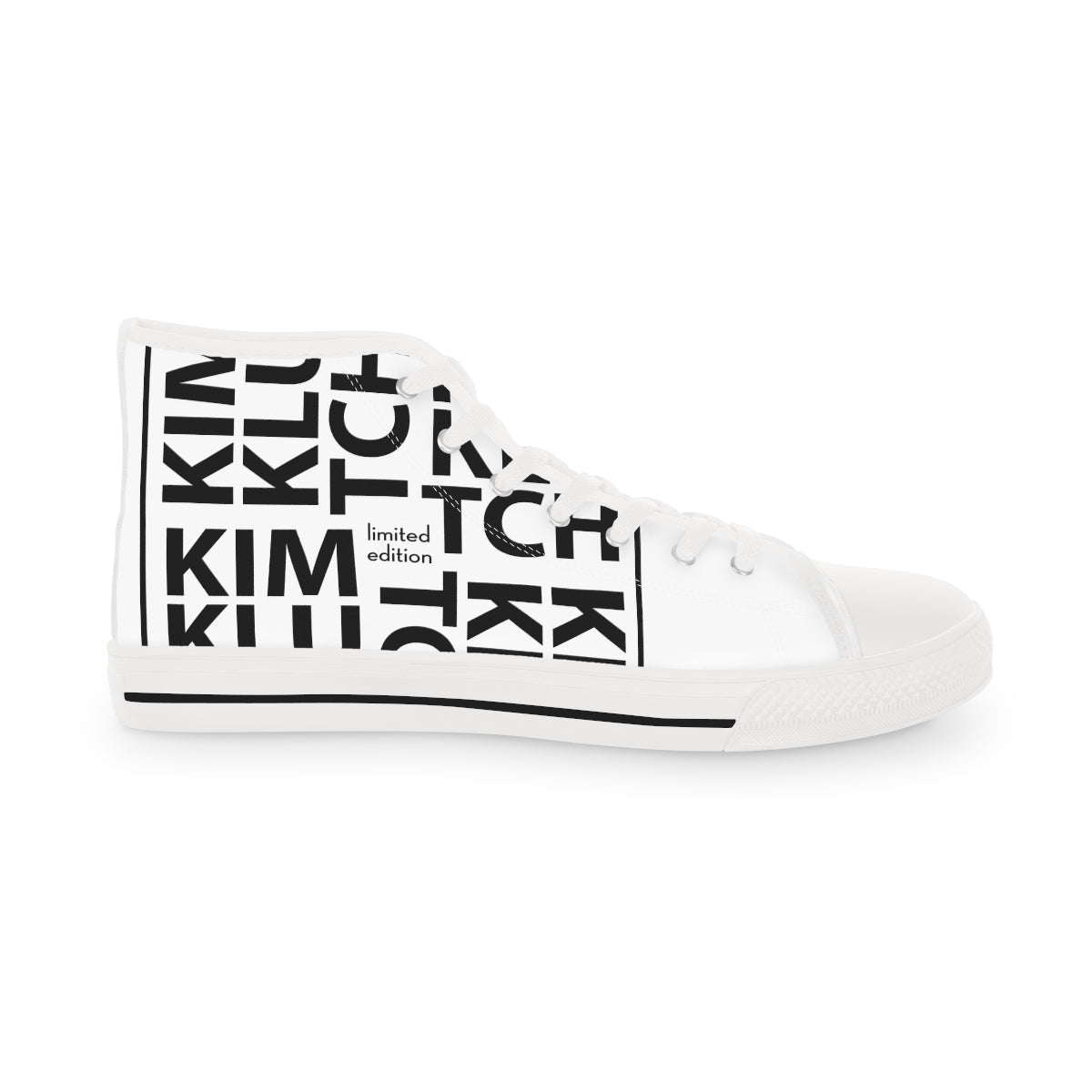 Kim Klutch Overprint Men's High Top Sneakers