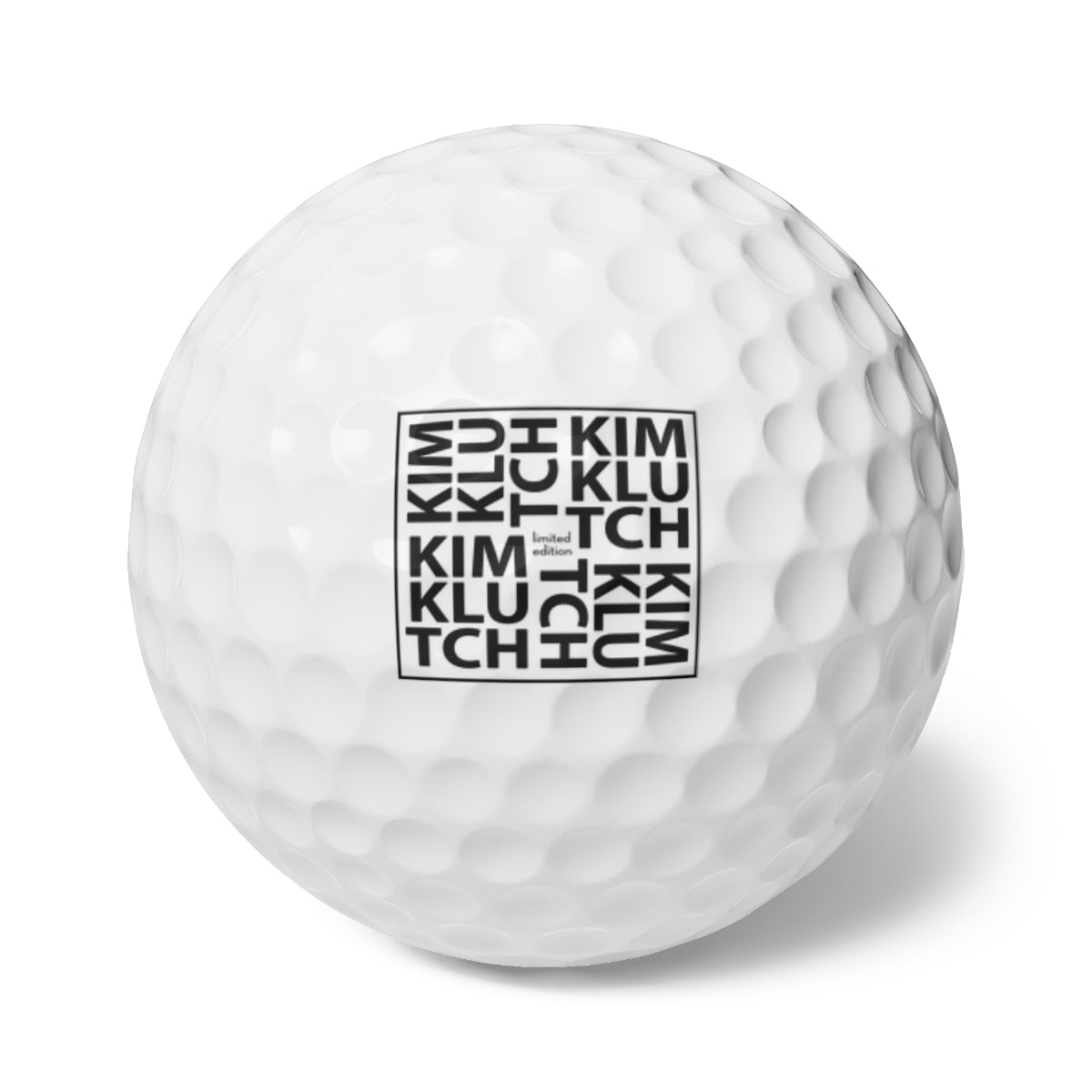 Kim Klutch Golf Balls, 6pcs