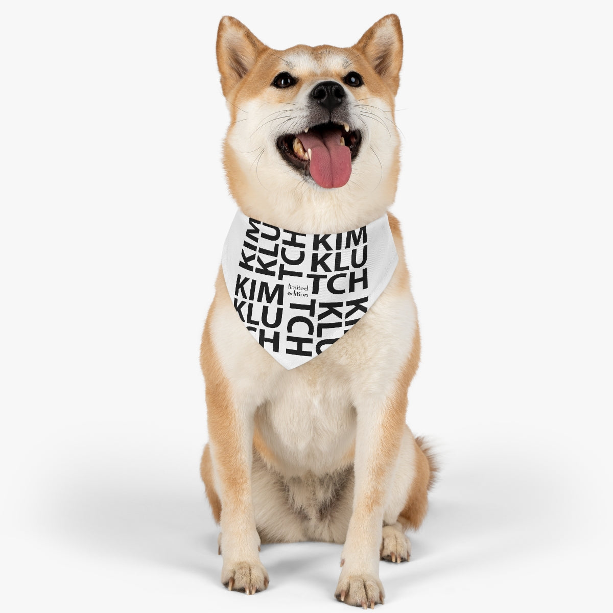 Kim Klutch Designer Pet Bandana Collar