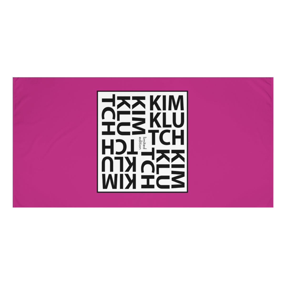 Kim Klutch Designer Beach Towel, 30x60