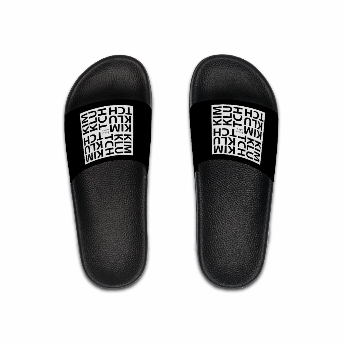 Kim Klutch Black Men's Slide Sandals