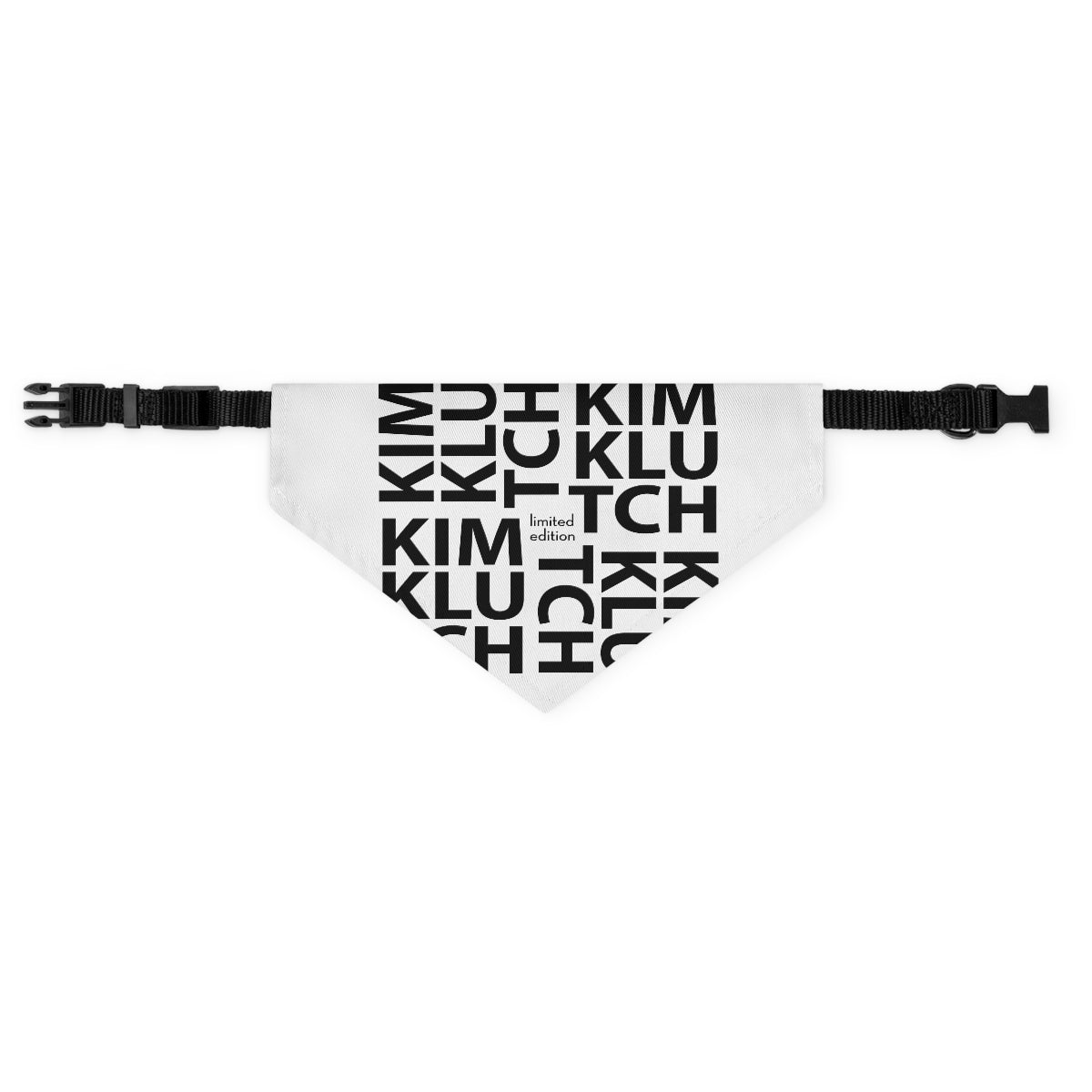 Kim Klutch Designer Pet Bandana Collar