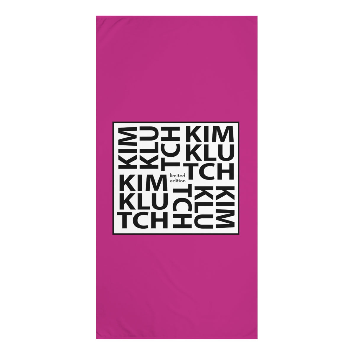 Kim Klutch Designer Beach Towel, 30x60