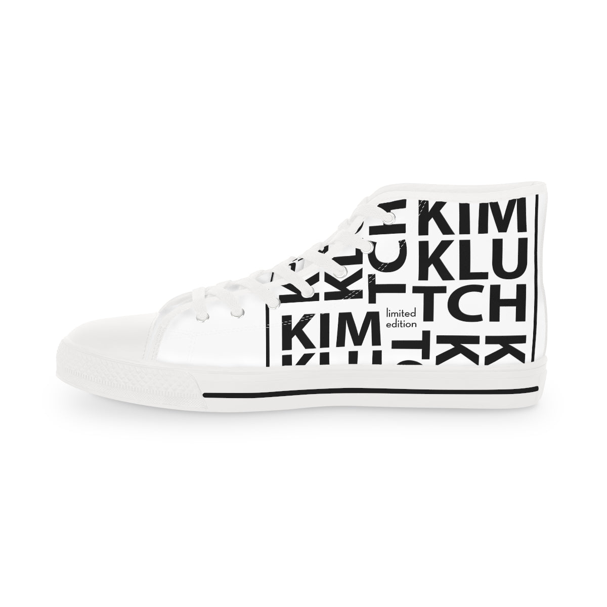 Kim Klutch Overprint Men's High Top Sneakers