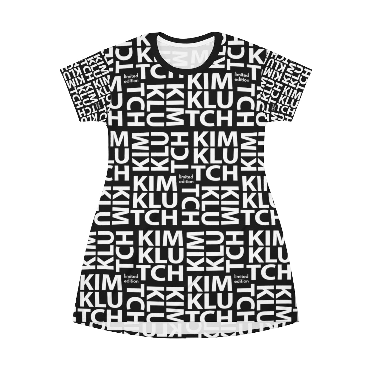 Kim Klutch Overprint T-Shirt Dress