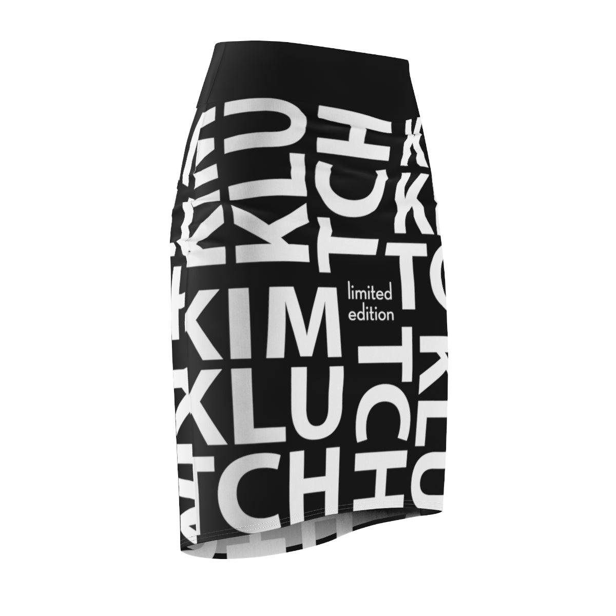 Kim Klutch Women's Overprint Pencil Skirt