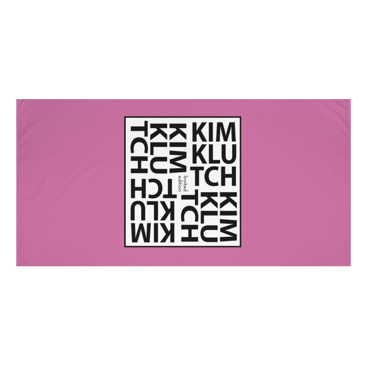 Kim Klutch Designer Beach Towel, 30x60