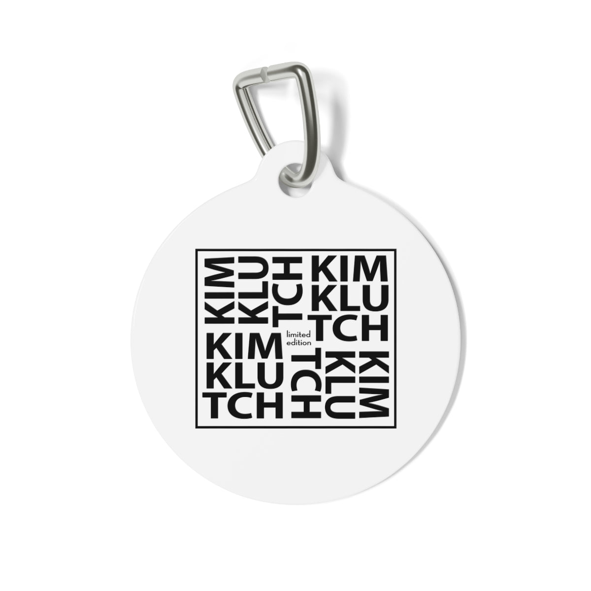 Kim Klutch Designer Pet Tag