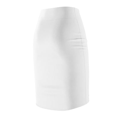 Kim Klutch Women's White Pencil Skirt