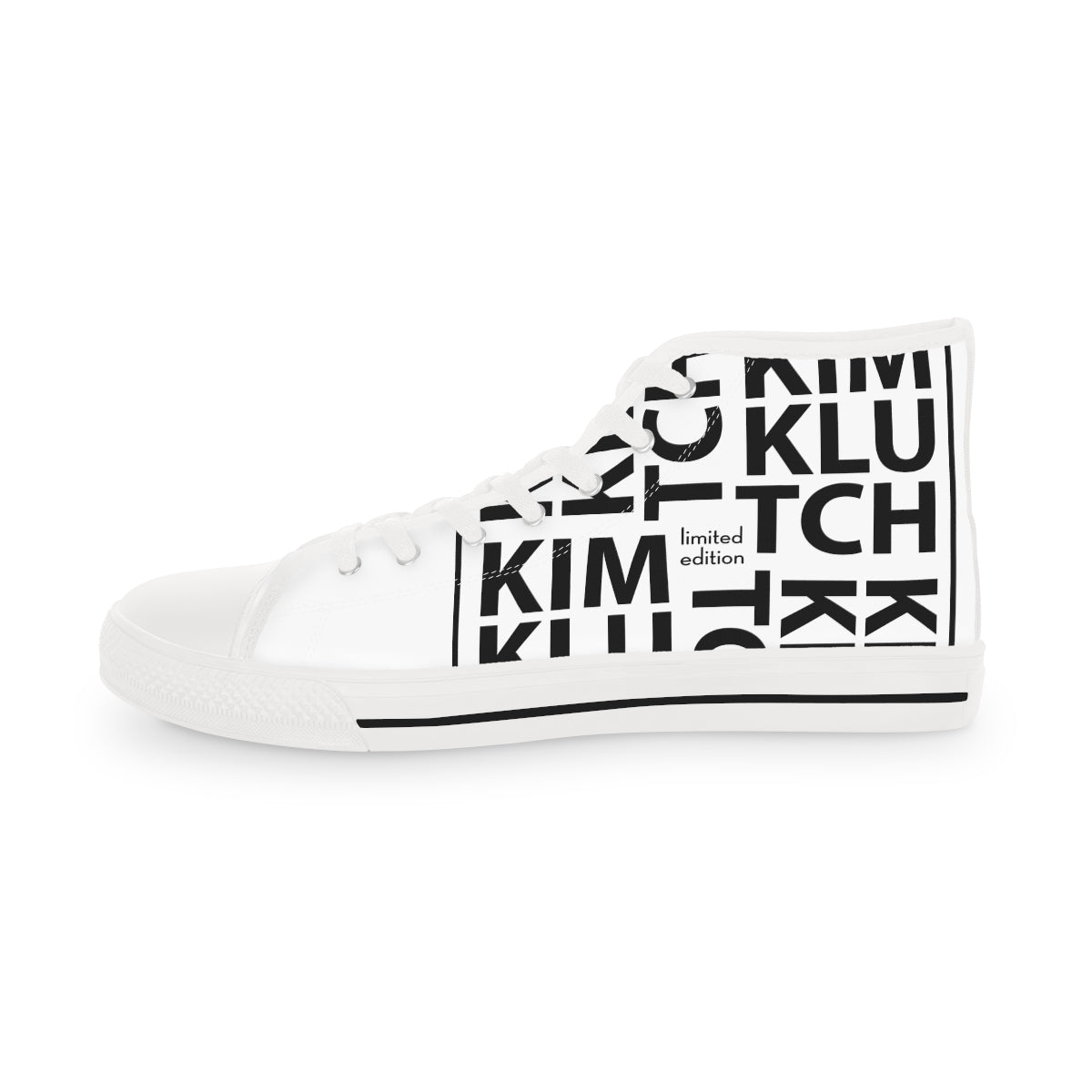 Kim Klutch Overprint Men's High Top Sneakers