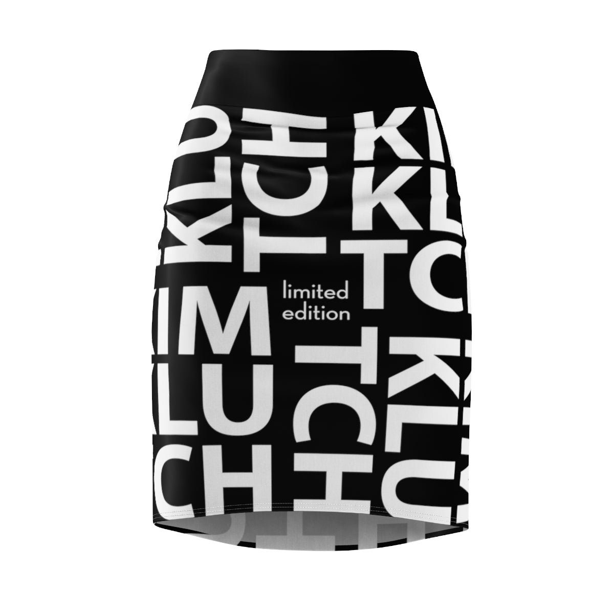 Kim Klutch Women's Overprint Pencil Skirt