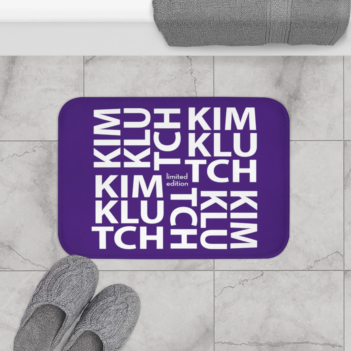 Kim Klutch Bathroom Mat