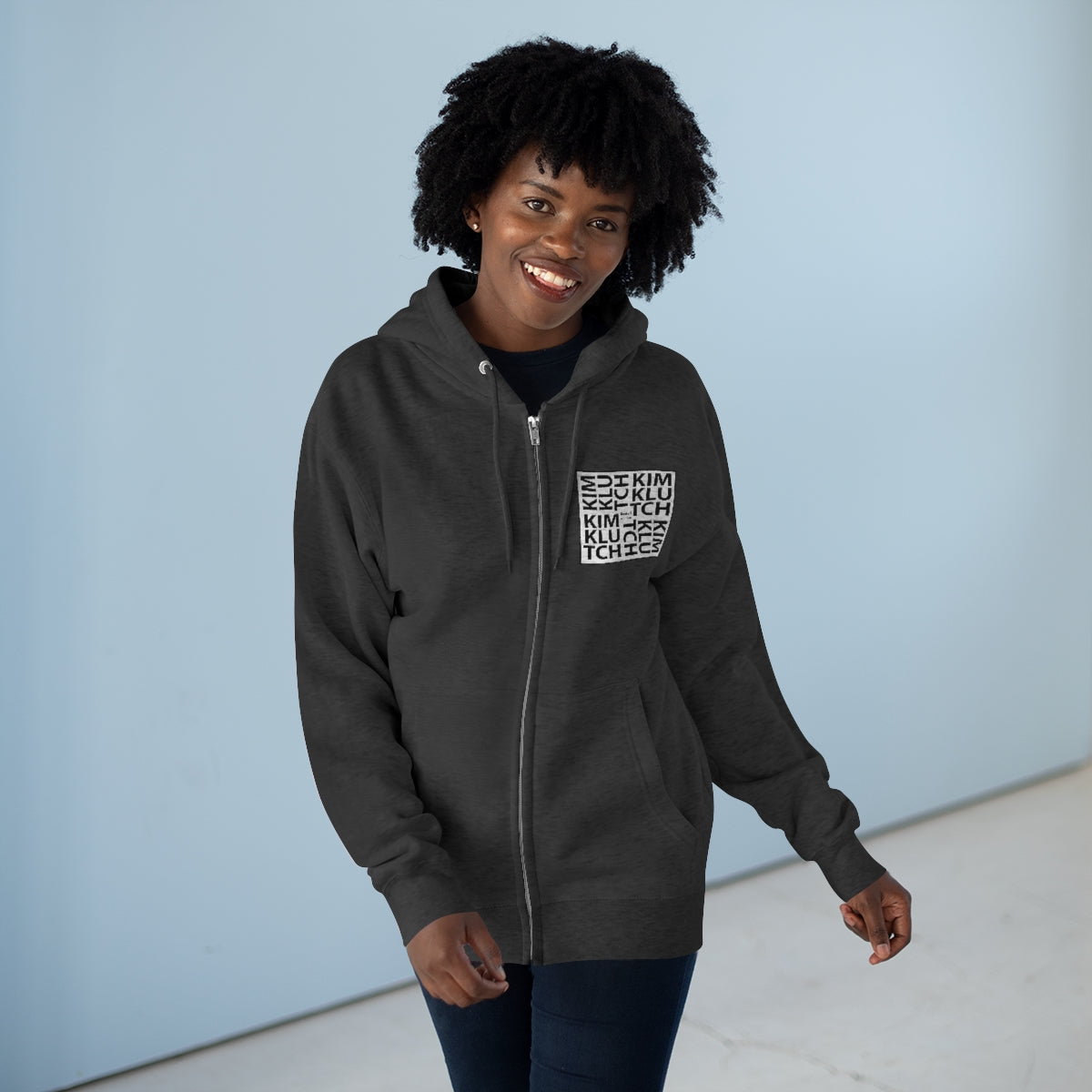 Kim Klutch Unisex Premium Full Zip Hoodie