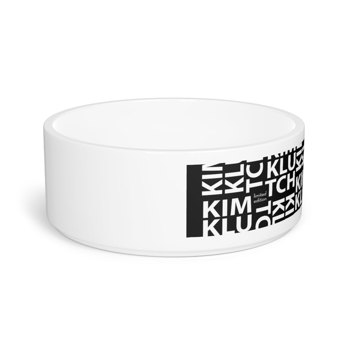 Kim Klutch Designer Pet Bowl