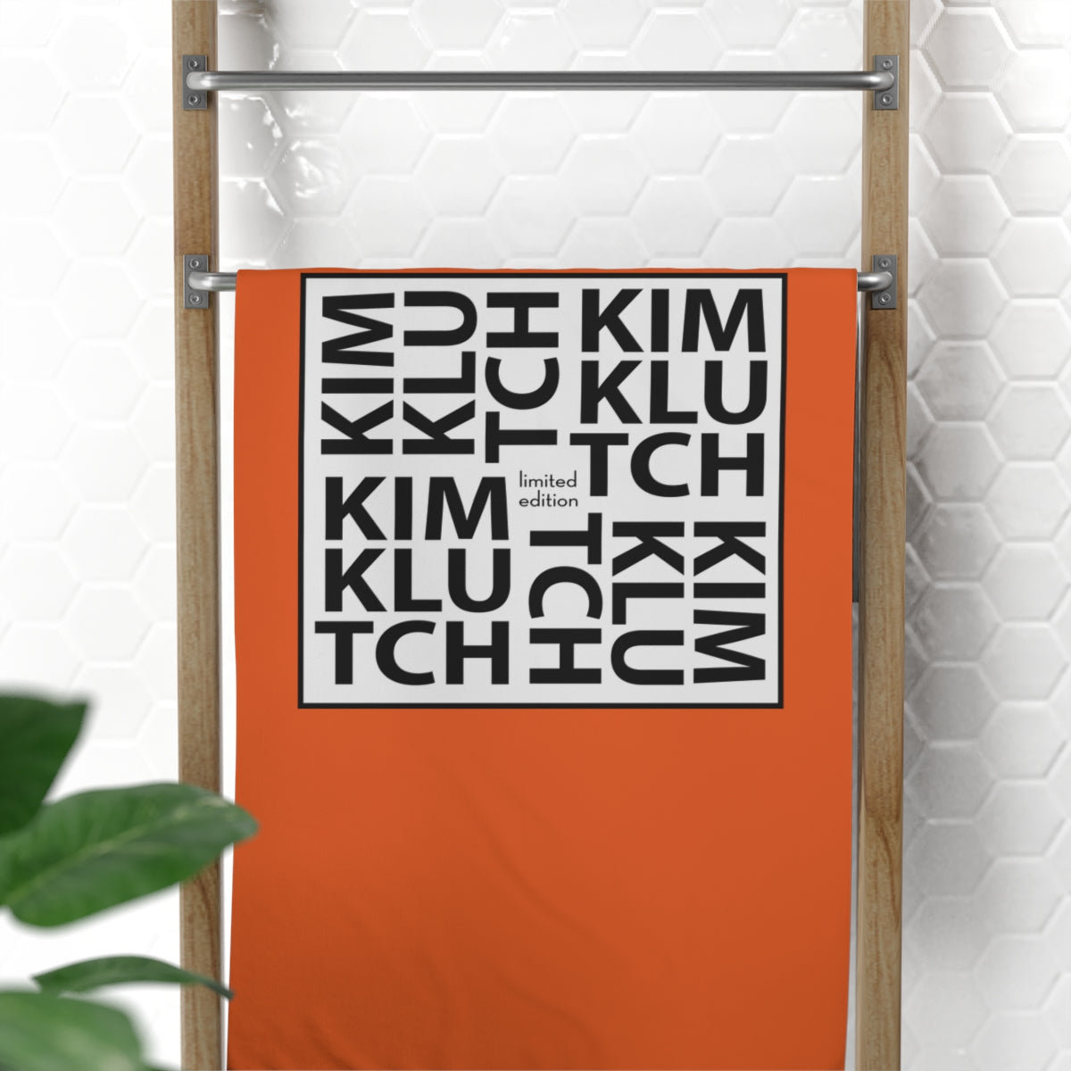 Kim Klutch Designer Beach Towel, 30x60