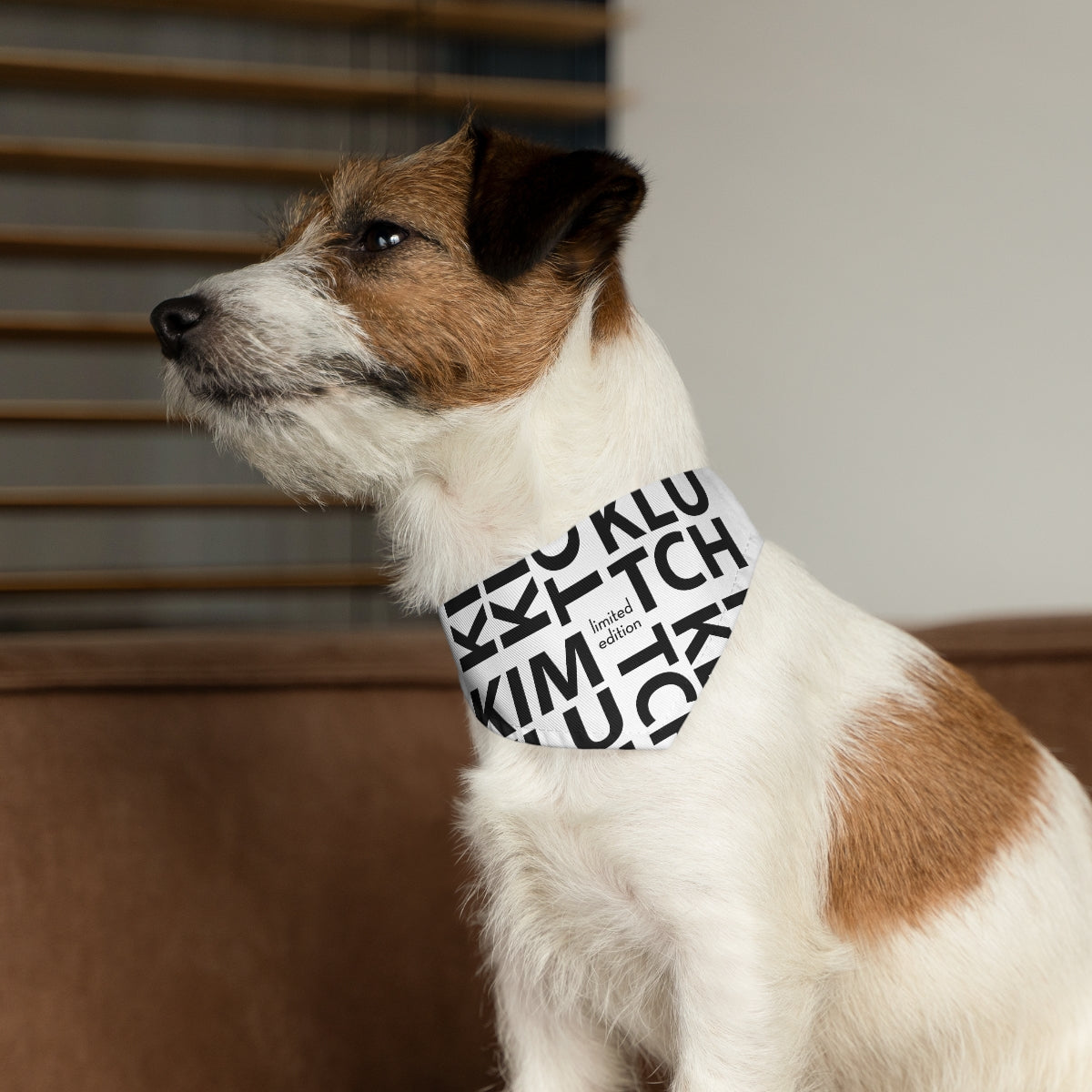 Kim Klutch Designer Pet Bandana Collar