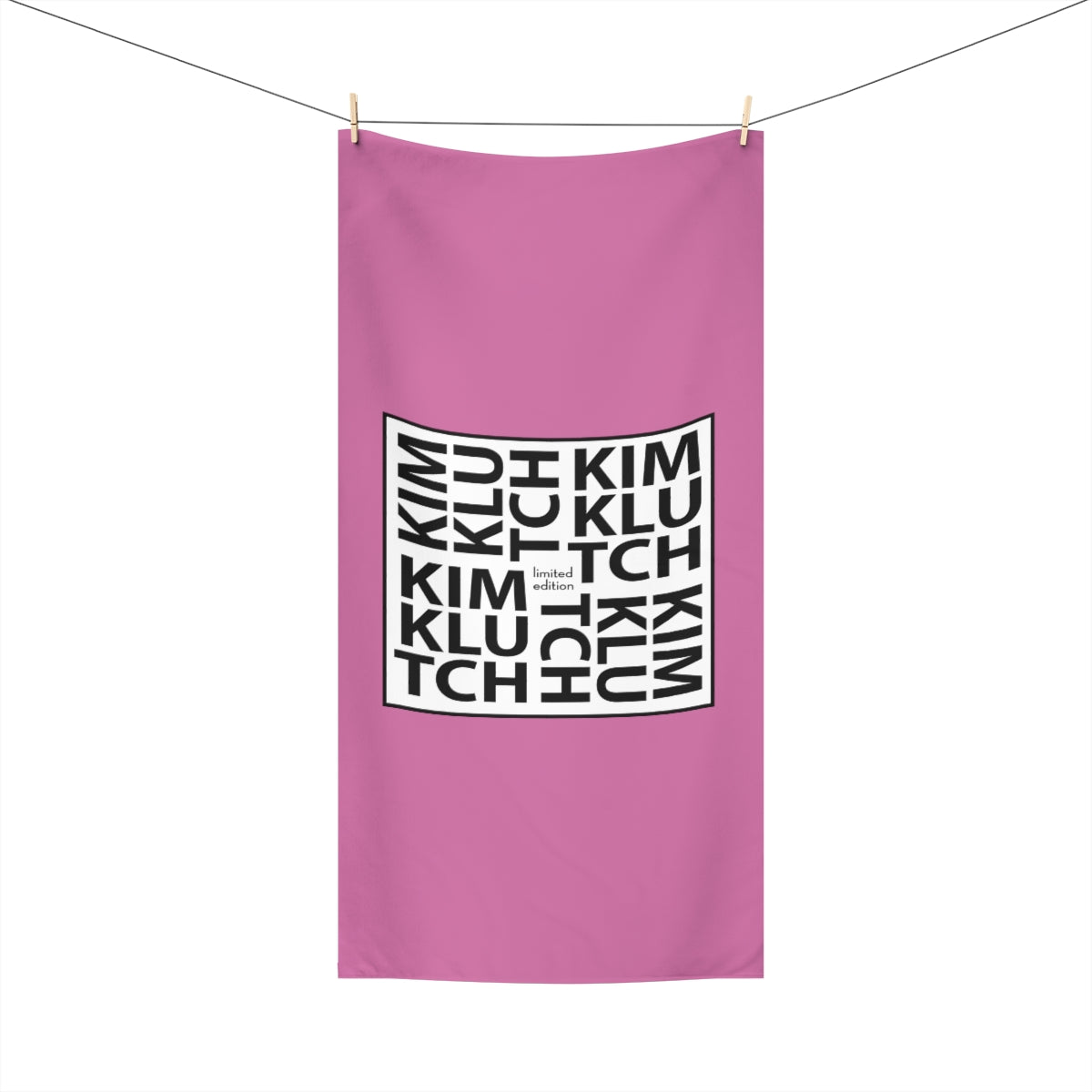 Kim Klutch Designer Beach Towel, 30x60