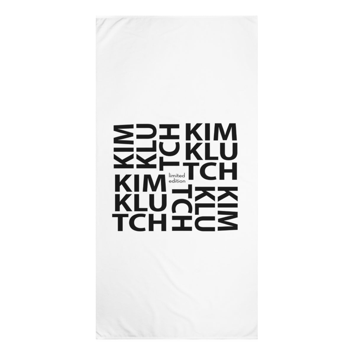 Kim Klutch Designer Beach Towel, 30x60