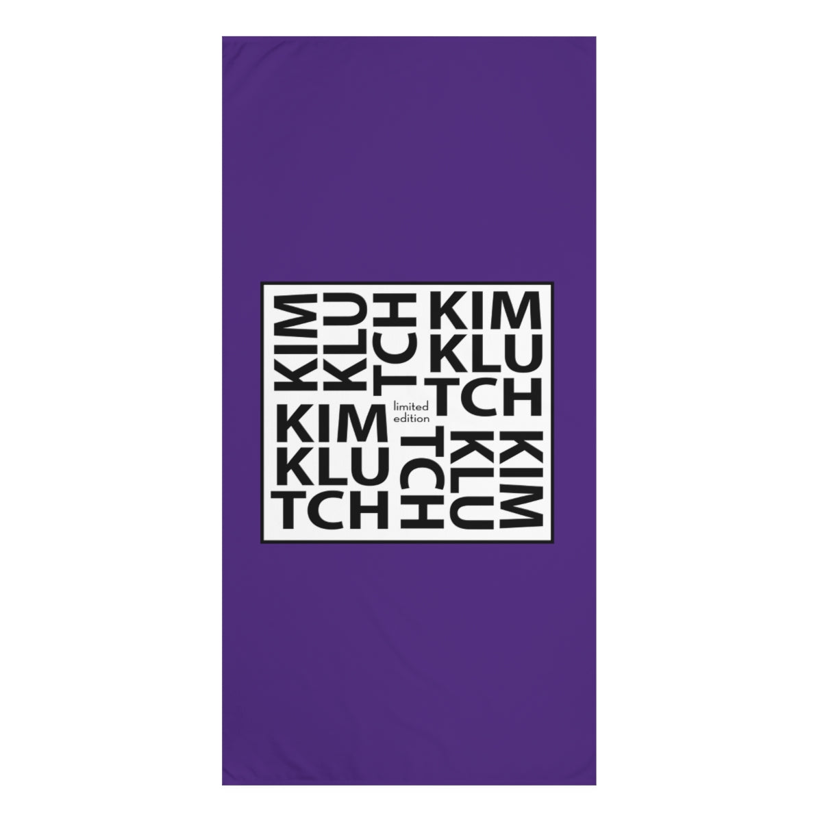 Kim Klutch Designer Beach Towel, 30x60