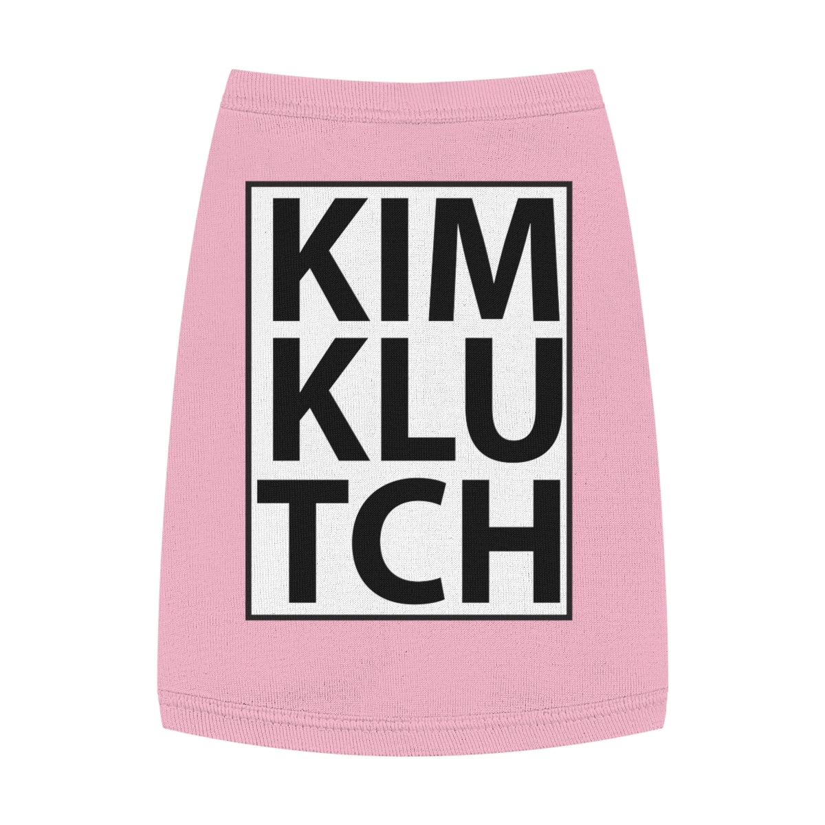 Kim Klutch Classic Designer Pet Tank Top