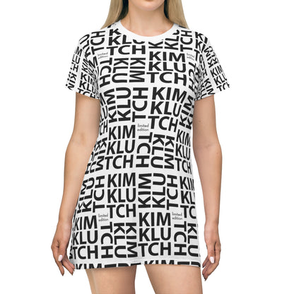 Kim Klutch Overprint T-Shirt Dress