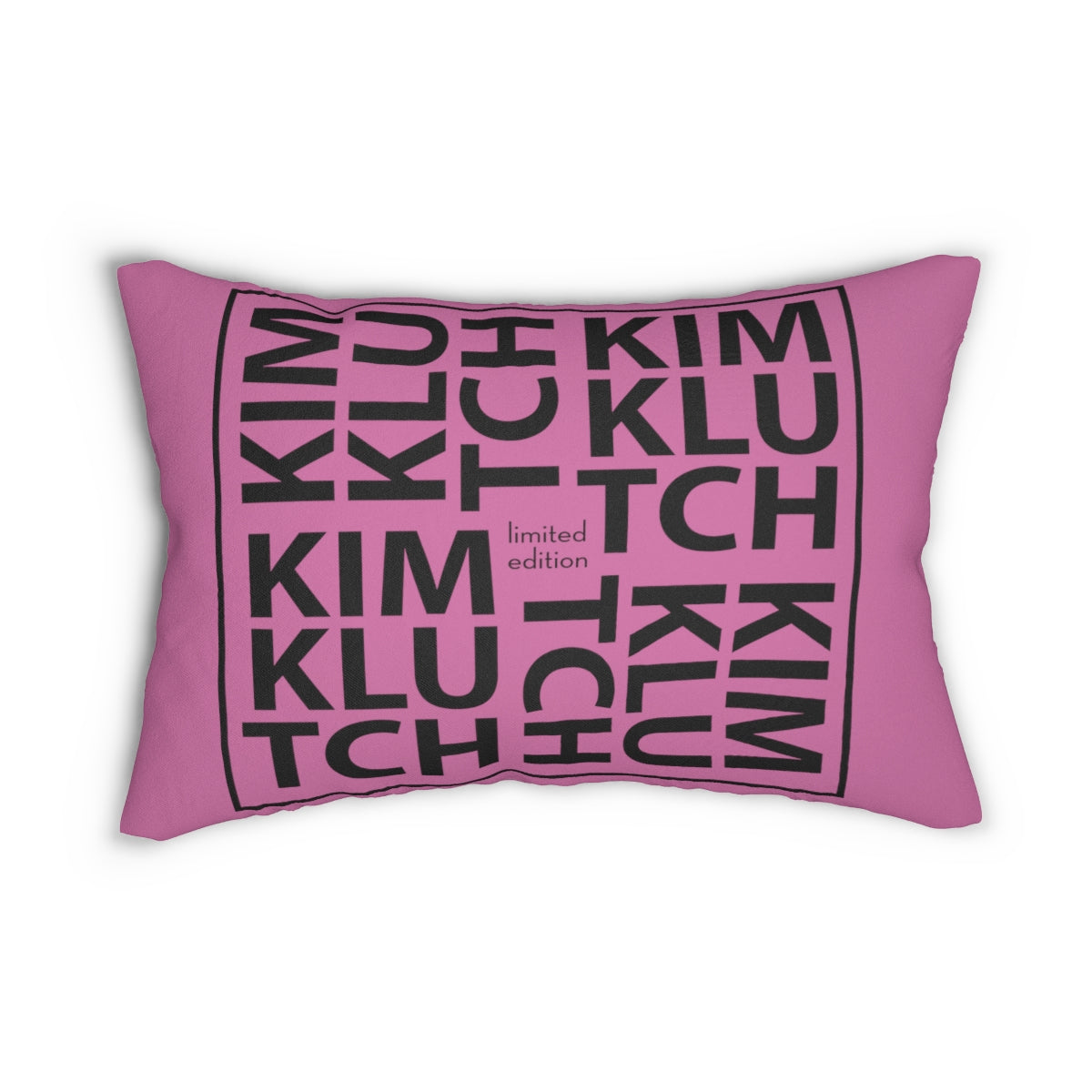 Kim Klutch Spun Polyester Lumbar Pillow