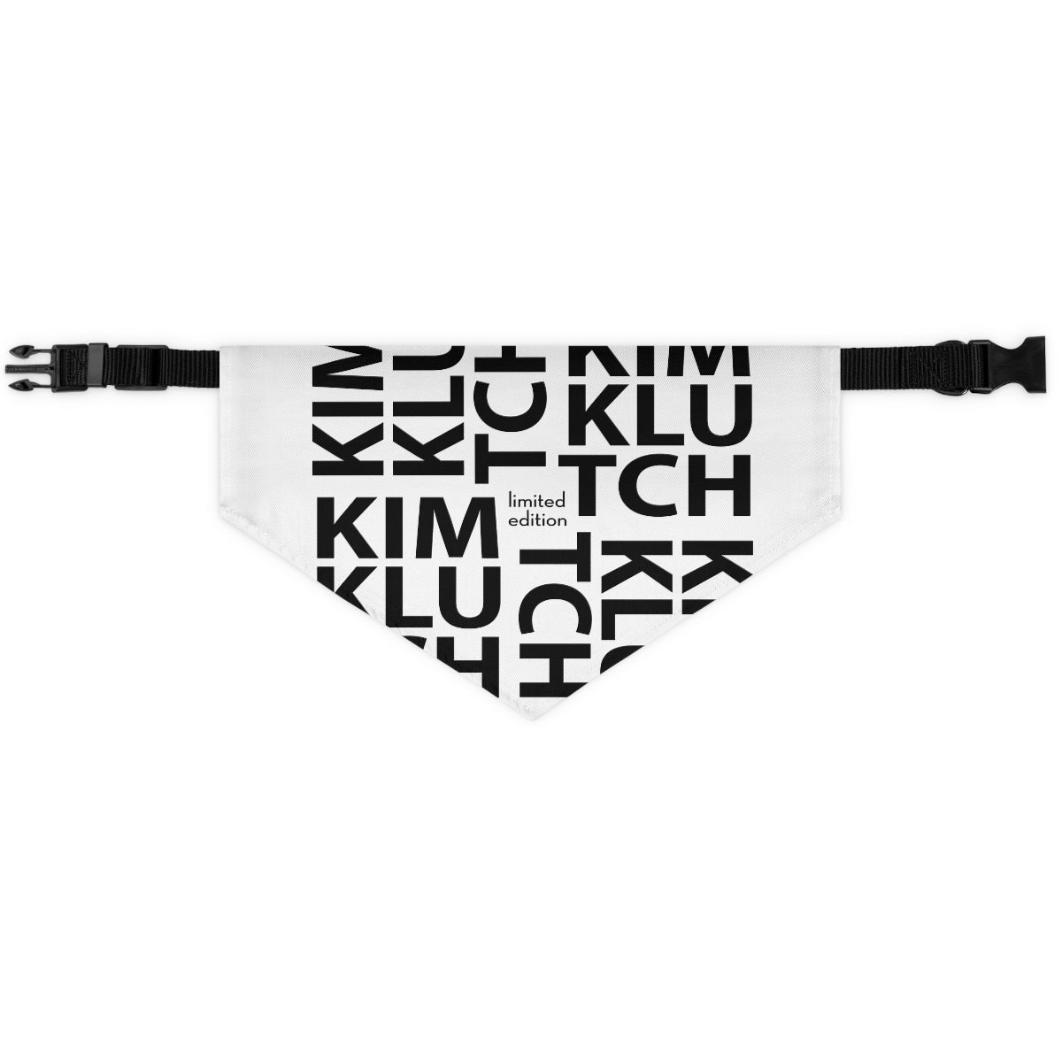 Kim Klutch Designer Pet Bandana Collar