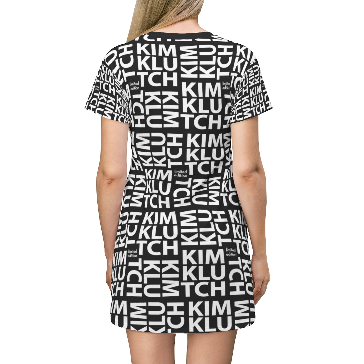 Kim Klutch Overprint T-Shirt Dress