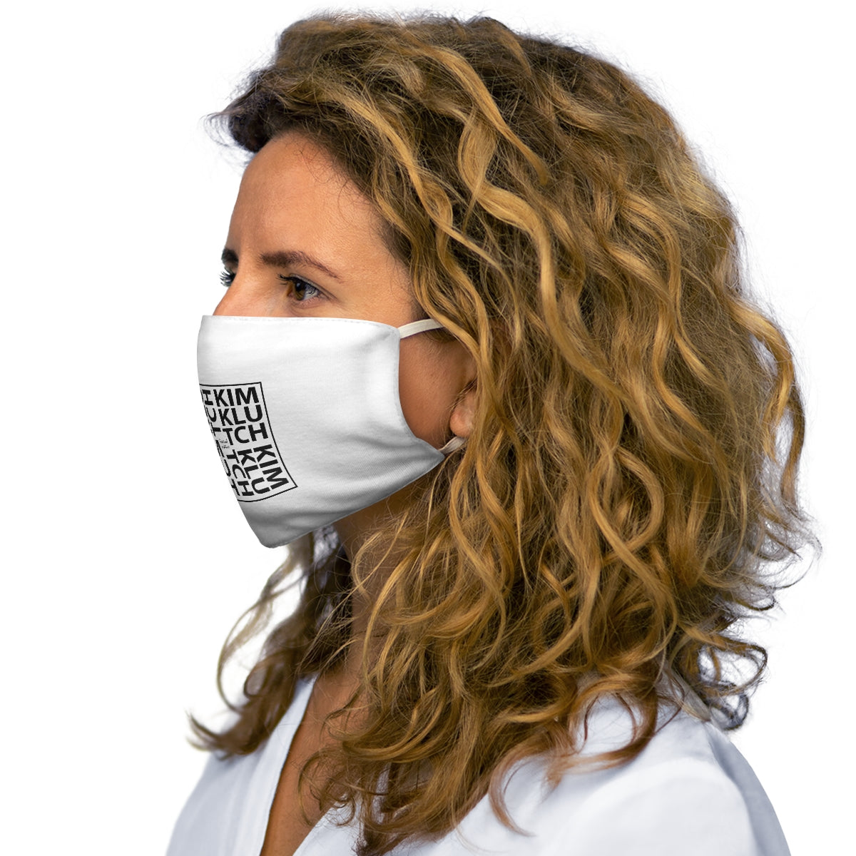 Kim Klutch Overprint Snug-Fit Polyester Face Mask