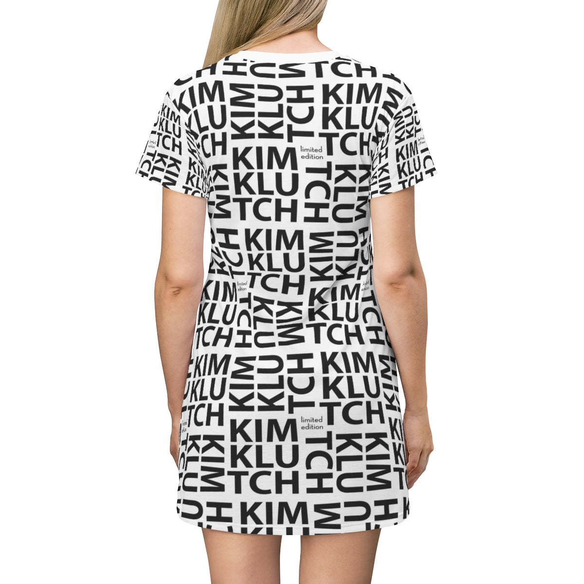 Kim Klutch Overprint T-Shirt Dress