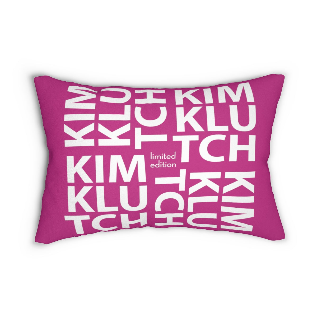 Kim Klutch Spun Polyester Lumbar Pillow