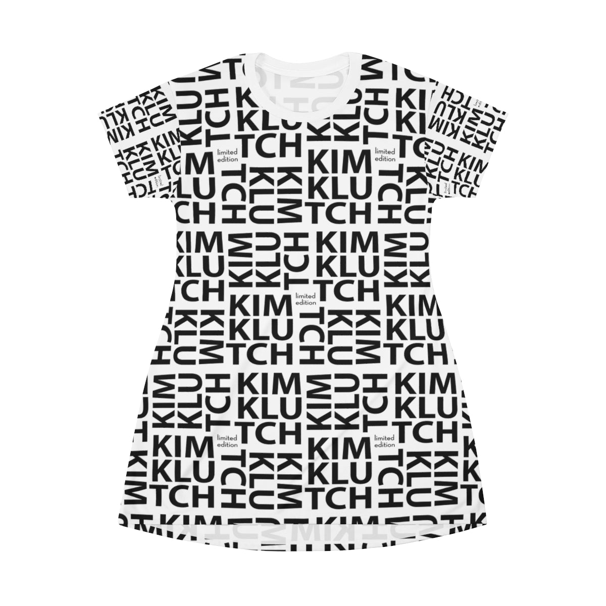 Kim Klutch Overprint T-Shirt Dress