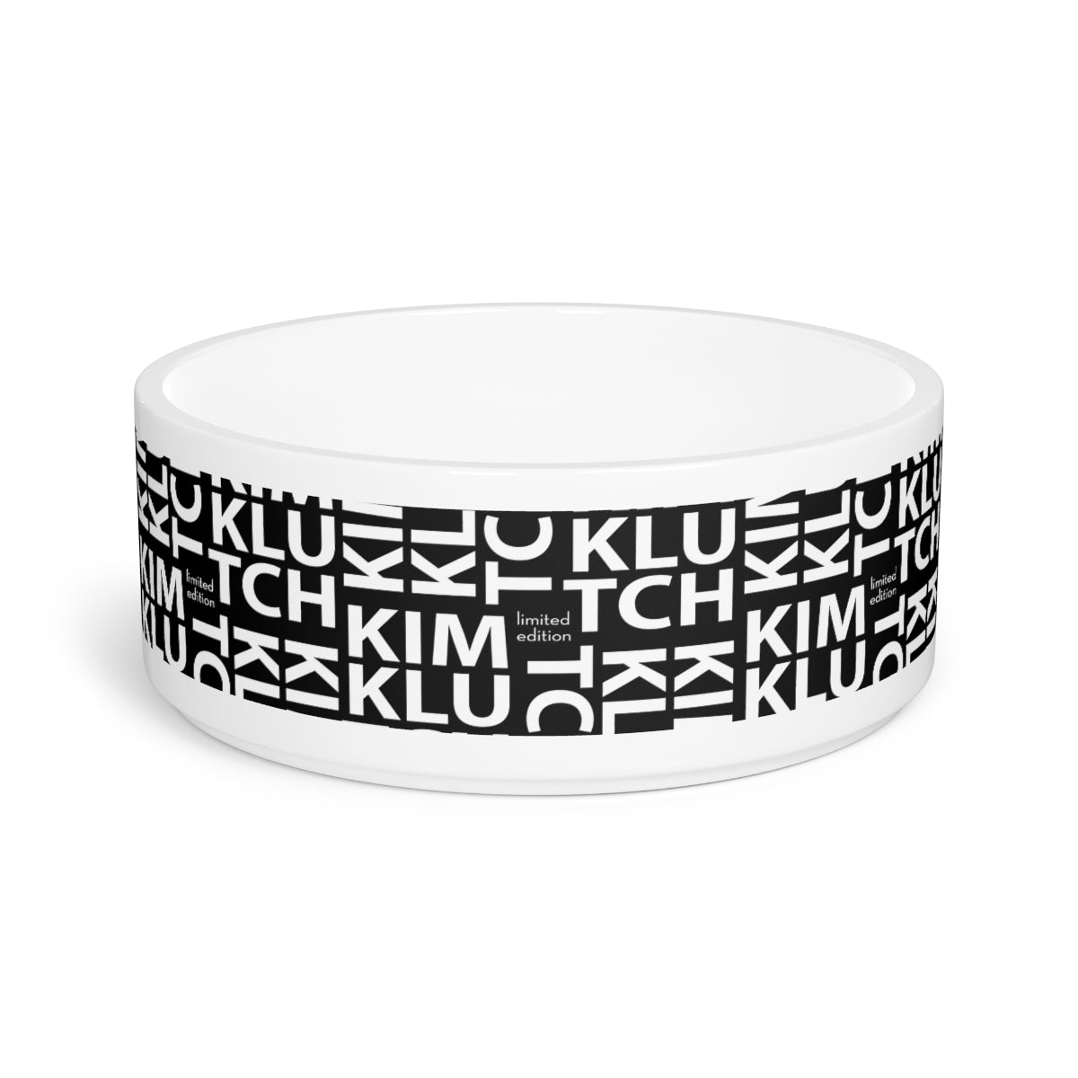 Kim Klutch Designer Pet Bowl