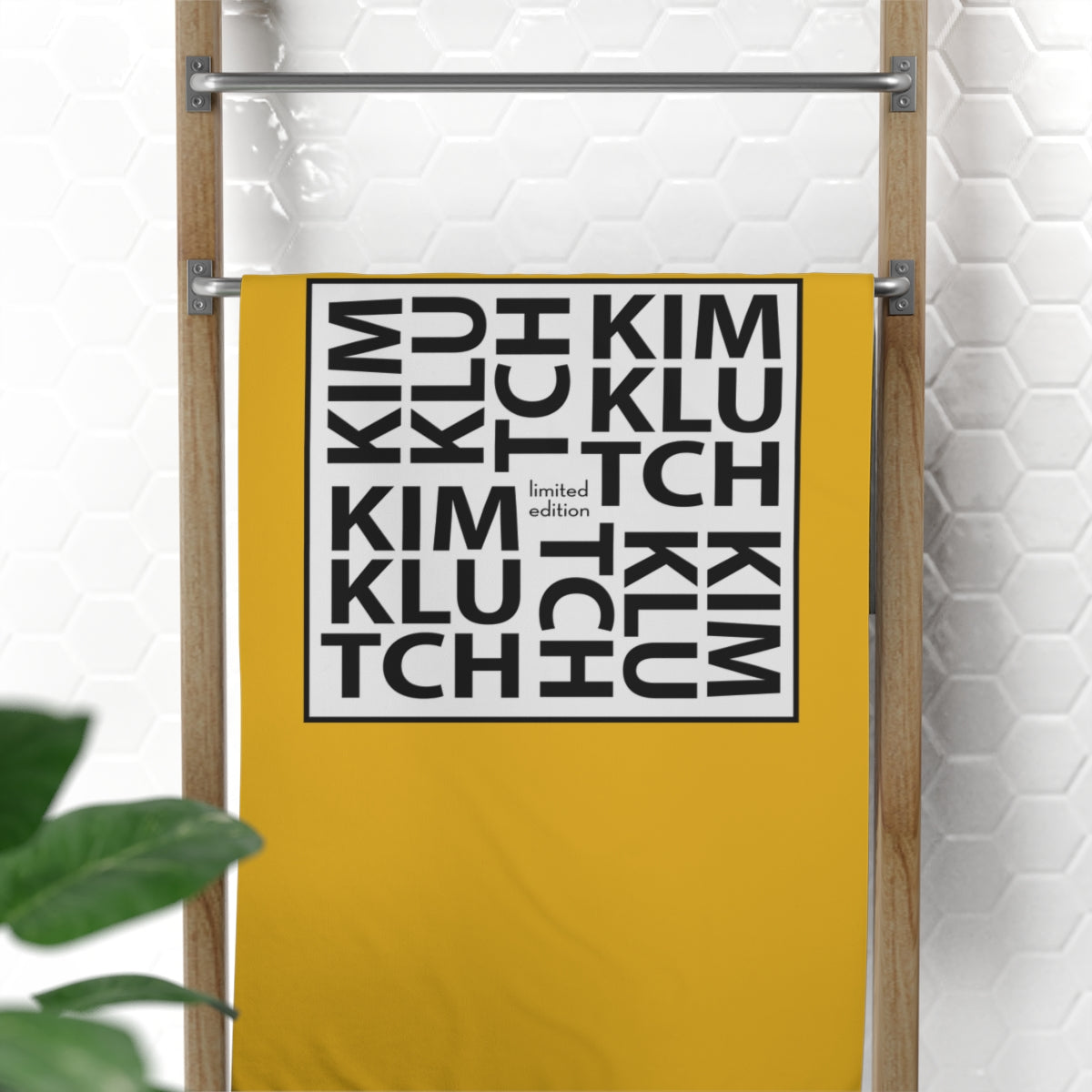 Kim Klutch Designer Beach Towel, 30x60