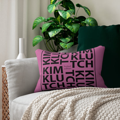 Kim Klutch Spun Polyester Lumbar Pillow