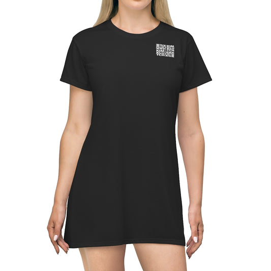 Black Kim Klutch T-Shirt Dress