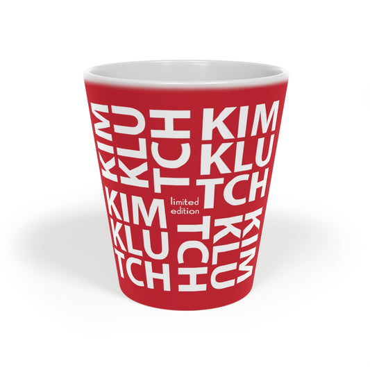 Kim Klutch Latte Mug, 12oz