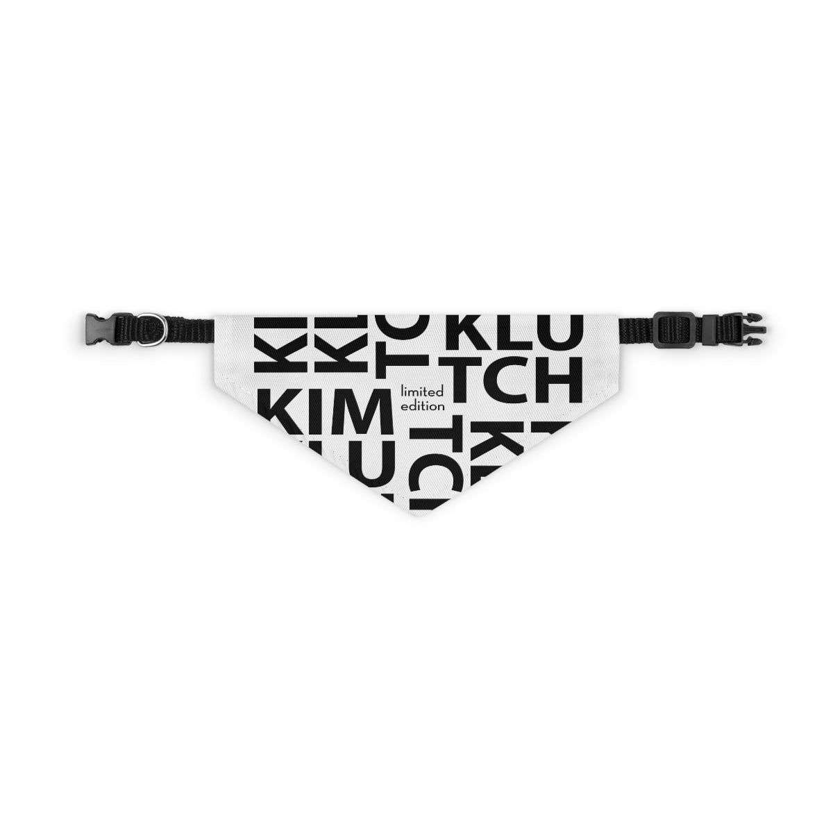 Kim Klutch Designer Pet Bandana Collar