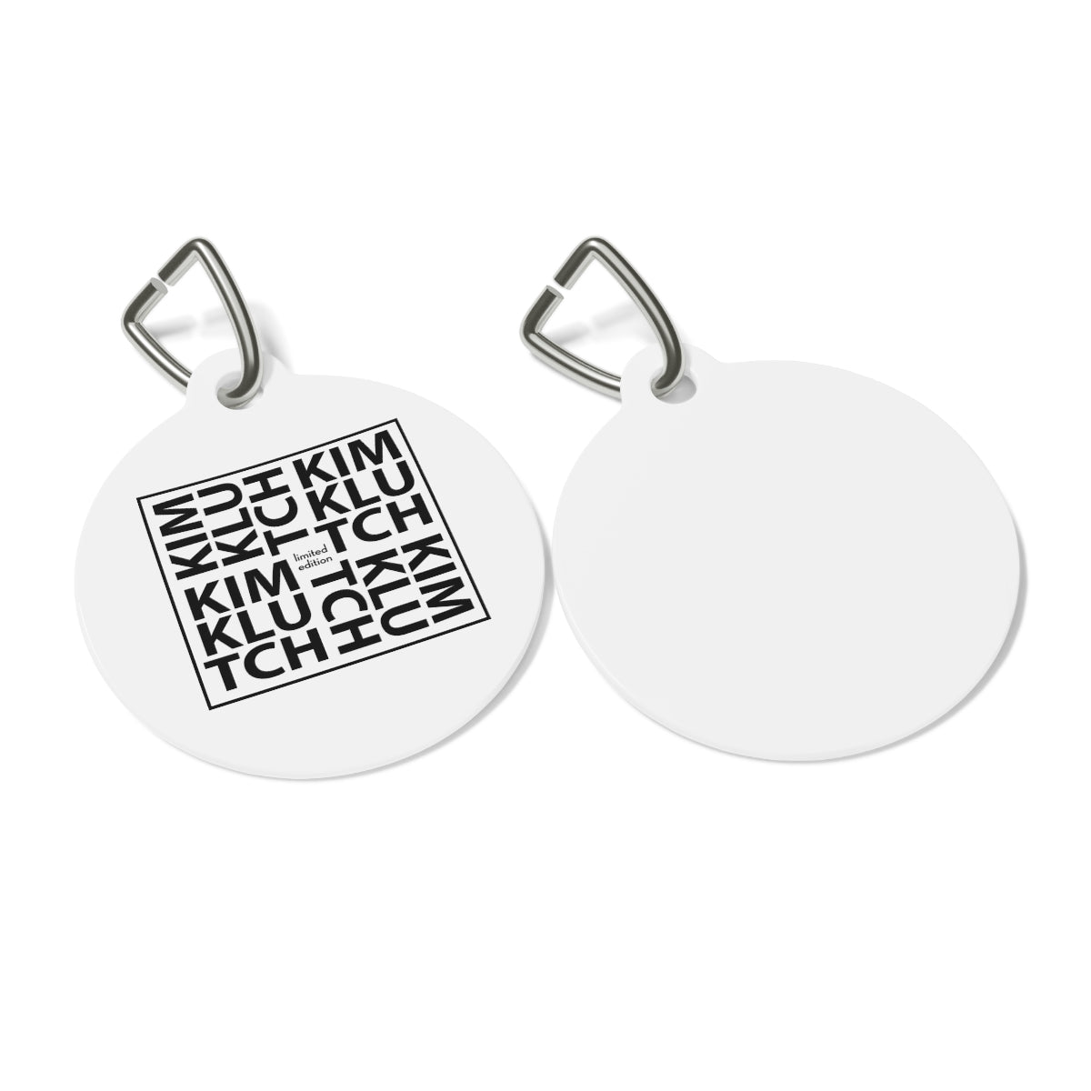 Kim Klutch Designer Pet Tag