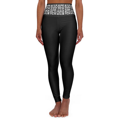 Black Kim Klutch High Waisted Yoga Leggings