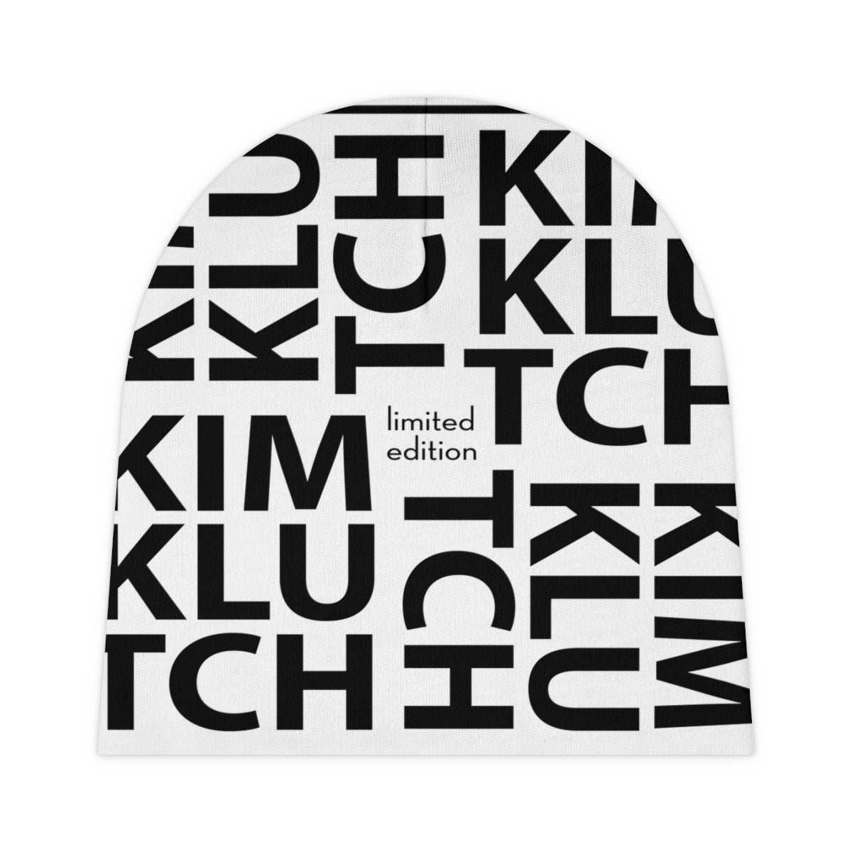 Kim Klutch Overprint Baby Beanie Hat