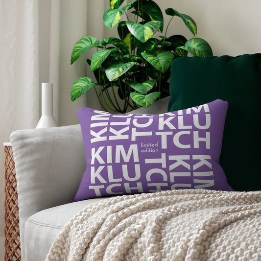 Kim Klutch Spun Polyester Lumbar Pillow