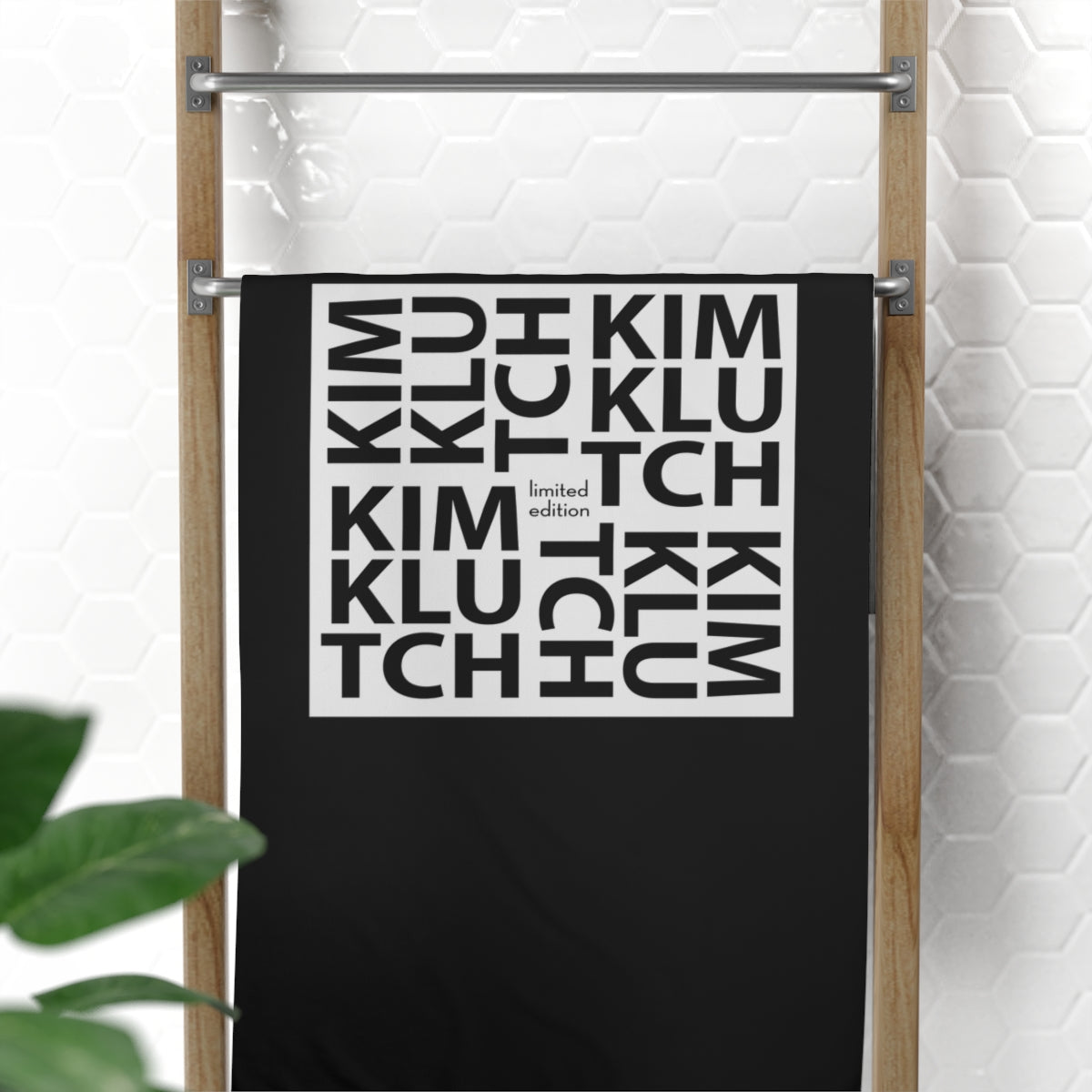 Kim Klutch Designer Beach Towel, 30x60