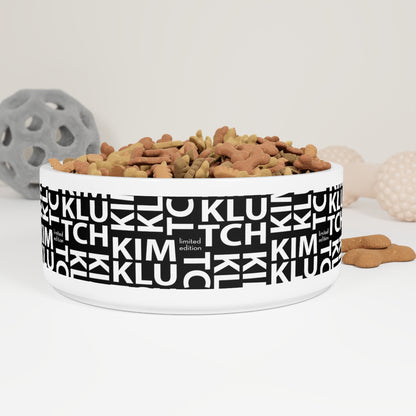 Kim Klutch Designer Pet Bowl