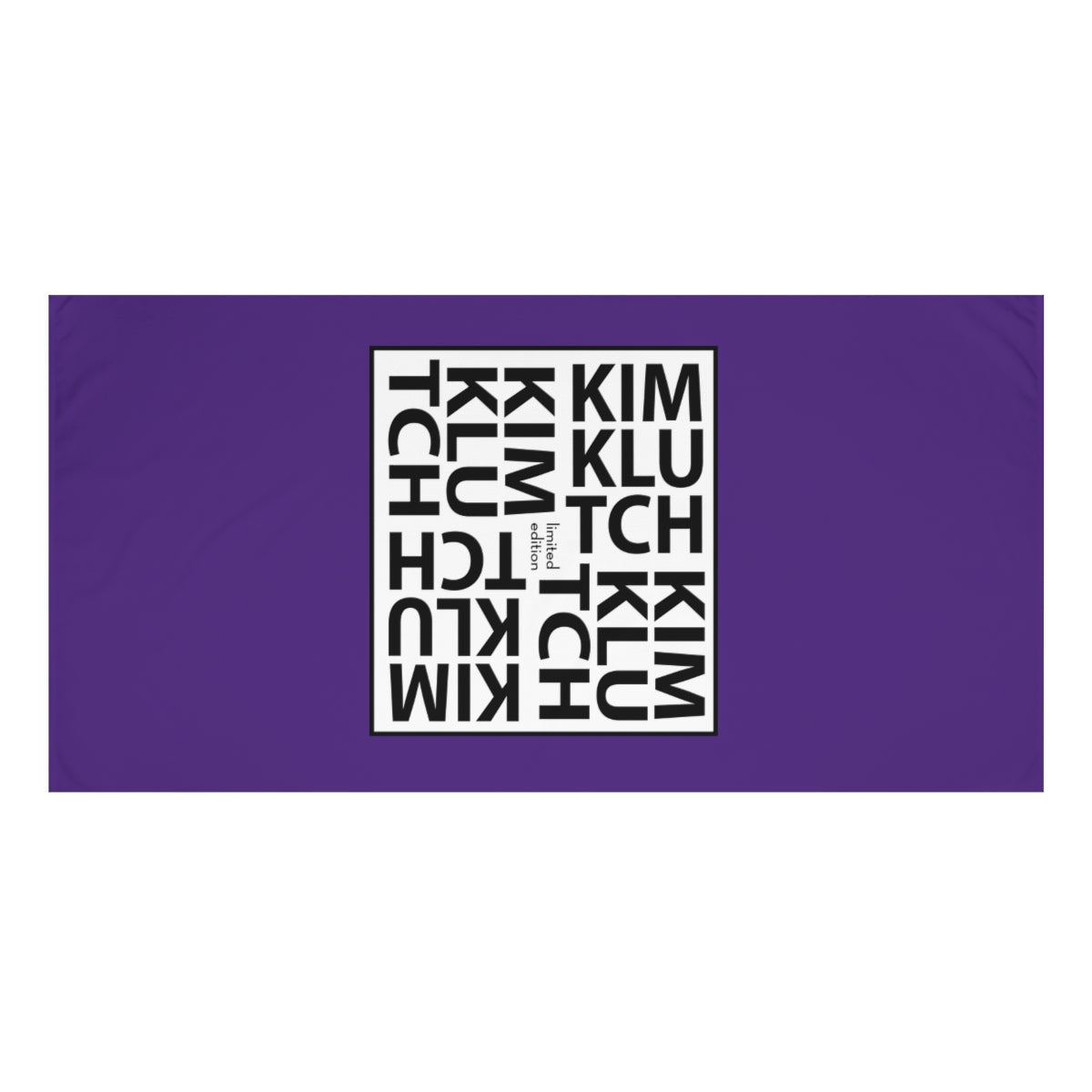 Kim Klutch Designer Beach Towel, 30x60