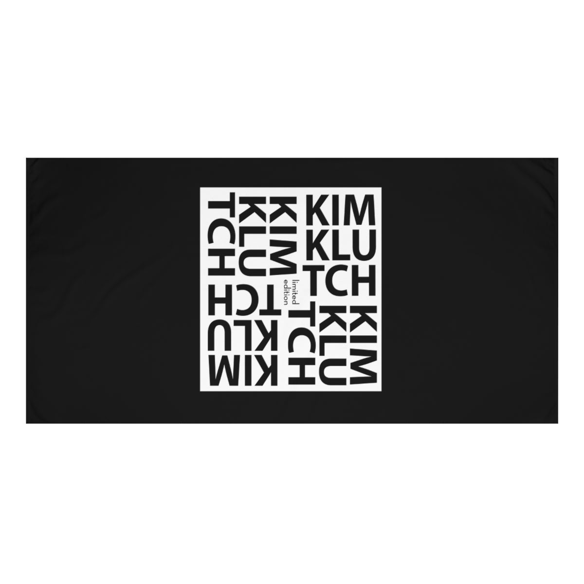 Kim Klutch Designer Beach Towel, 30x60