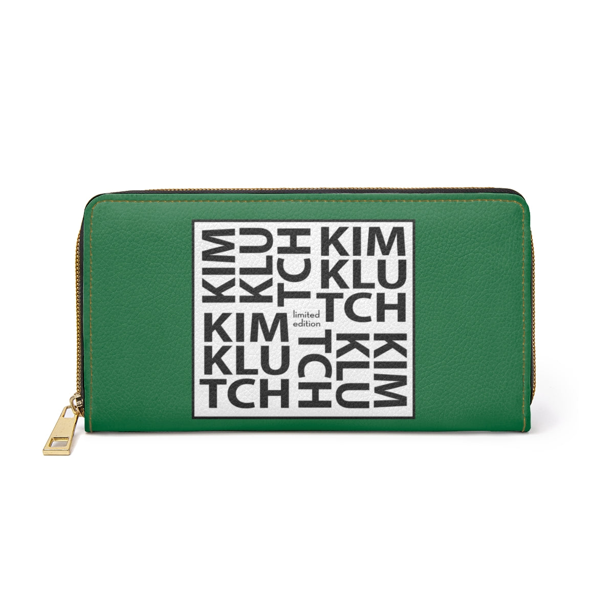 Green Kim Klutch Zipper Wallet