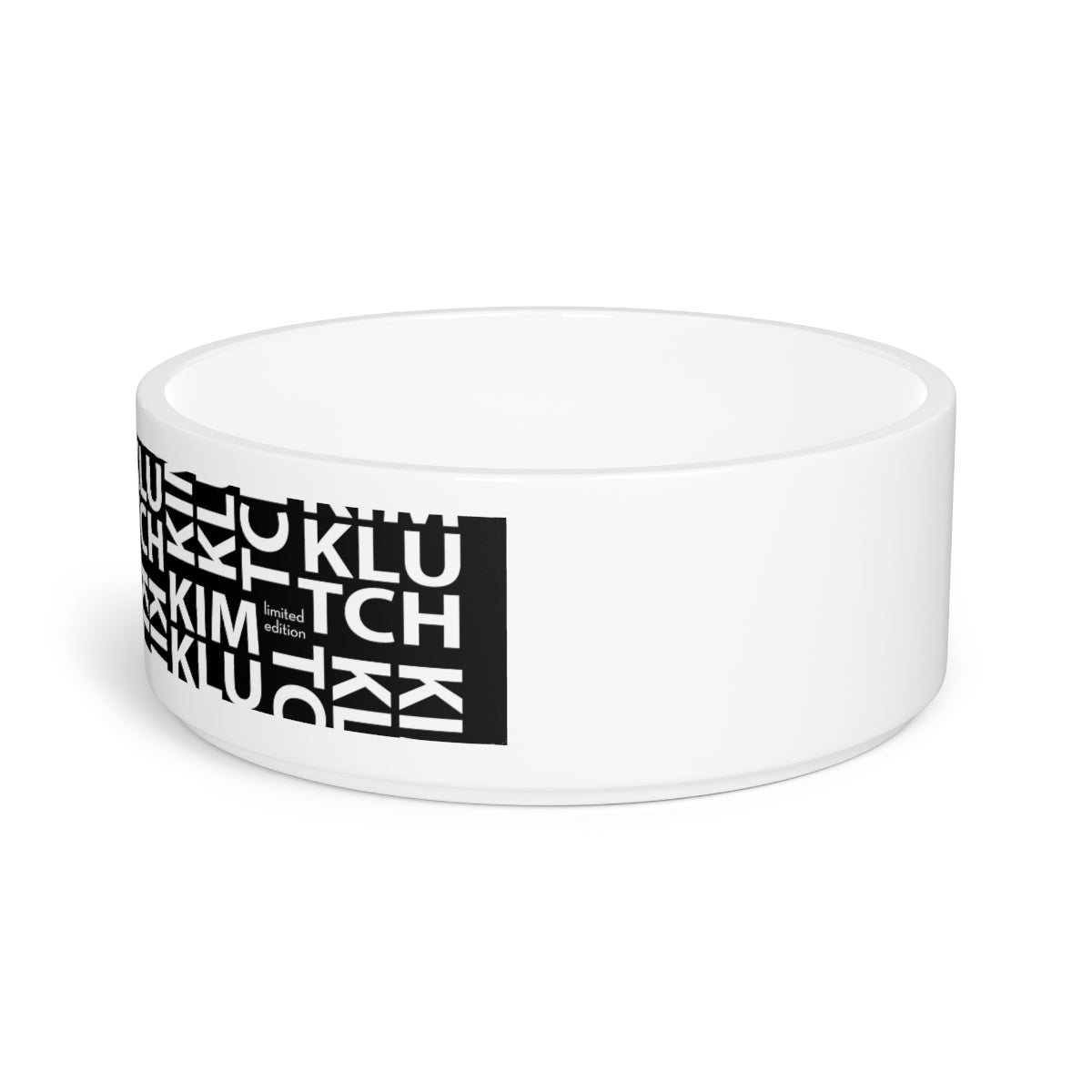 Kim Klutch Designer Pet Bowl